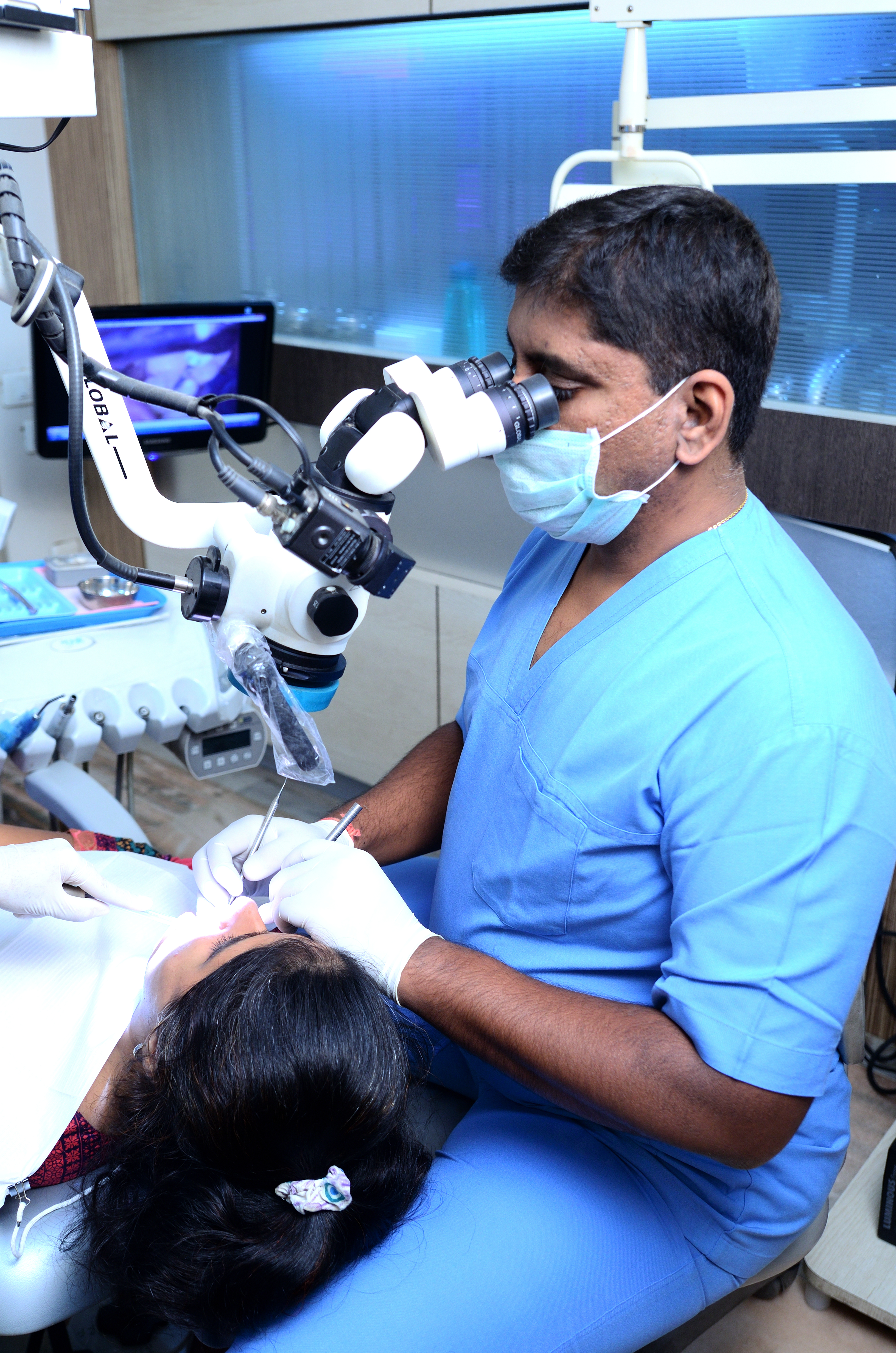 Clinical luxury interior of Synergy Dental Studio